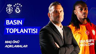 🔴 Teknik direktörümüz Okan Buruk ile Rafael Leão'nun, Sporting CP maçı