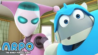 Download lagu Arpo the Robot | NANNYBOT VS ARPO!!!  MORE FULL EPISODES | Compilation | Funny Cartoons for Kids mp3