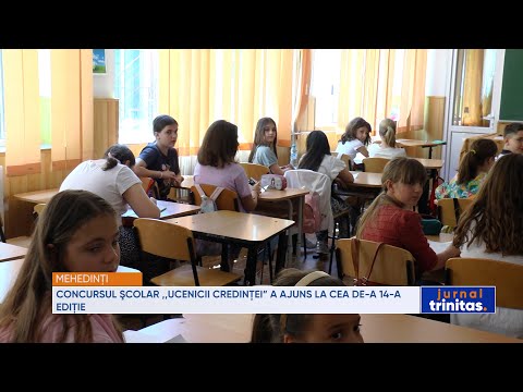 Concursul şcolar ,,Ucenicii credinţei” a ajuns la cea de-a 14-a ediţie
