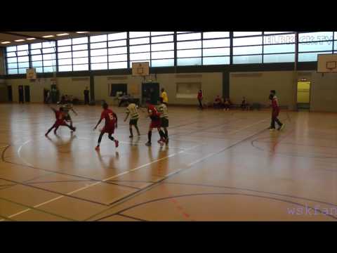 SC Concordia - Grün-Weiß Harburg (U13 D-Jugend, Hamburger Hallenmeisterschaften) - Spielszenen