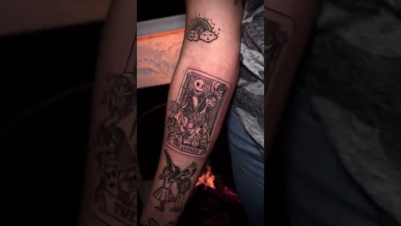 The lover tarot card