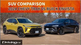 2024 Buick Envista vs Chevrolet Trax | SUV Comparison | Driving.ca