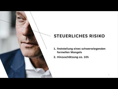 Webinar:Verfahrensdokumentation und internes Kontrollsystem -Fehler bei Betriebsprüfungen vermeiden