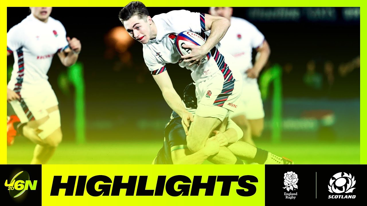 HIGHLIGHTS | ENGLAND v SCOTLAND | 2025 U6N20 | RUGBY HIGHLIGHTS