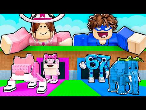 BOYS vs GIRLS In Steal A Brainrot!!