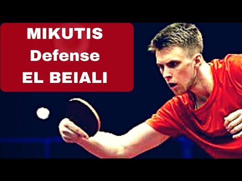MIKUTIS Tomas - EL BEIALI Mohamed BELGIUM OPEN 2018 TABLE TENNIS
