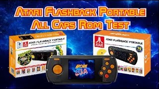 Atari Flashback Portable All Caps Rom Test