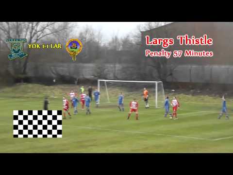 Yoker Athletic v Largs Thistle, Stagecoach First Division 16/2/13