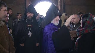 Մայր Աթոռի միաբանությունն աղոթեց Մերձավոր Արևելքի երկրներում խաղաղության վերահաստատման համար