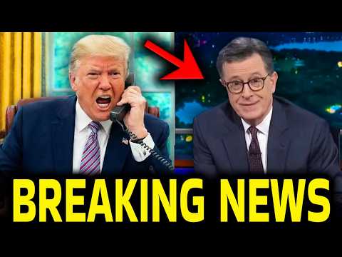 Trump hat Colberts Show schon wieder gestoppt...