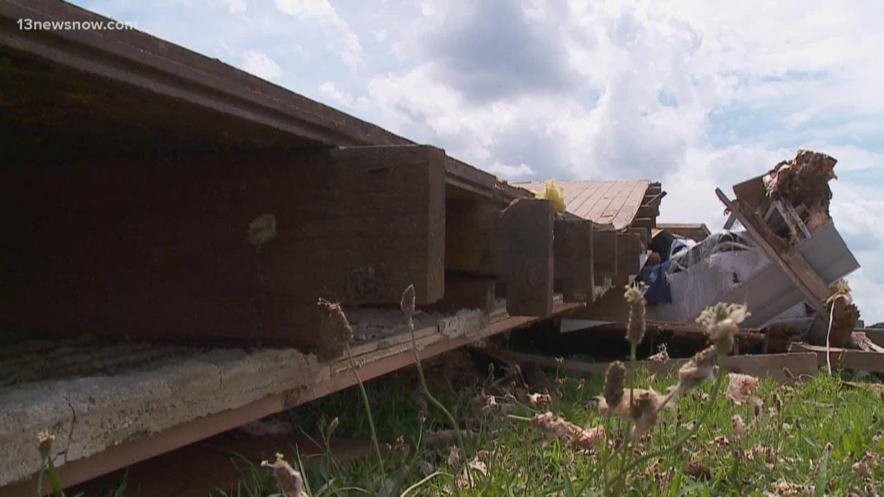 Cleanup underway after tornadoes hit Suffolk