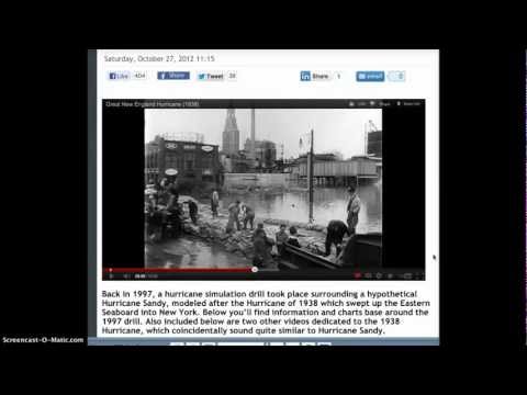 1997~Hurricane Sandy Simulation Drill
