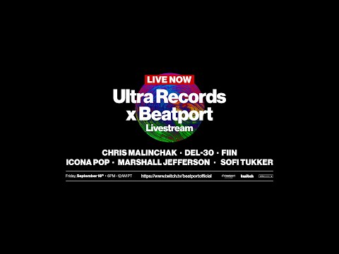 Del-30 DJ set - Ultra Records Live | @beatport  Live