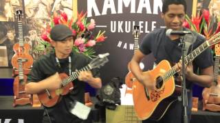KAMAKA Ukulele NAMM 2017:  Jake Shimabukuro & Ron Artis II