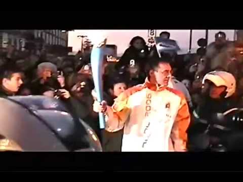 2006 - Olimpiadi Invernali Torino 2006: Marco Boglione tedoforo.