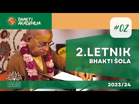 Bhakti šola-2.letnik #02 Pogovor o Krišni