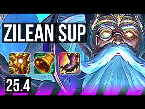 ZILEAN & Draven vs SORAKA & Ezreal (SUP) | 2/2/24 | EUW Master | 25.4