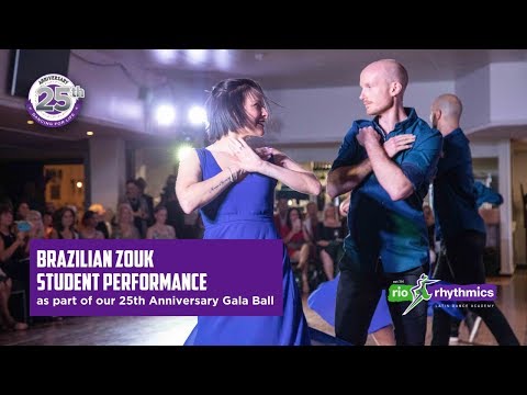 Brazilian Zouk Student Performance at Rio Rhythmics 25th Anniversary Gala Ball 2019