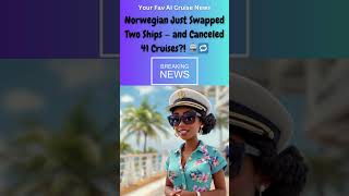 Norwegian Just Swapped Two Ships — and Canceled 41 Cruises?! 🚢🔁 #cruiseline #ncl #cruiselife