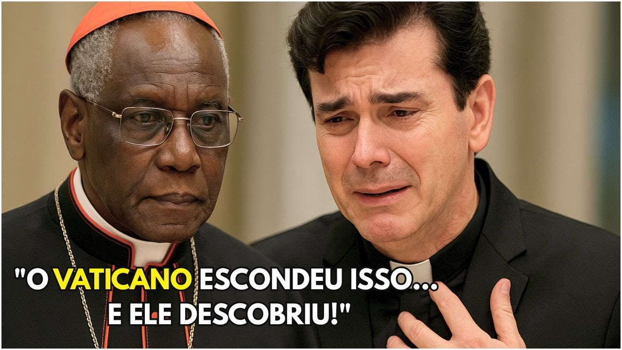 VATICANO REVELA A PADRE MANZOTTI: ROBERT SARAH PODE SER O PRIMEIRO PAPA AFRICANO!