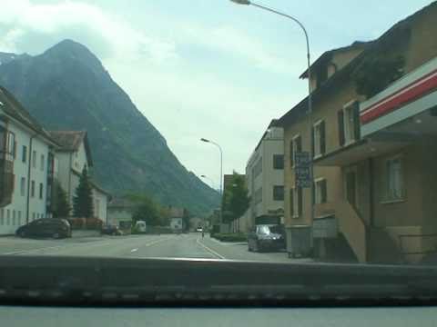 Driving through Liechtenstein 6 - Vaduz 