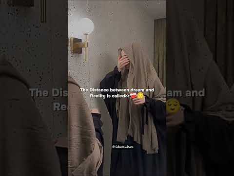 # the distance between dream and reality is called💗 #tahseen #aesthetic #quotes  #motivation