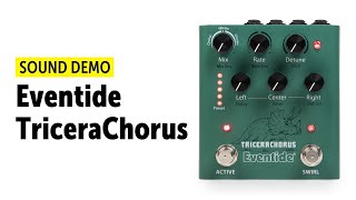 Video thumbnail for Eventide TriceraChorus - Sound Demo (no talking) by Guitar Bonedo