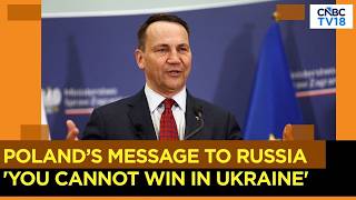 “You Cannot Win”: Poland’s Sikorski Confronts Russia At UN Over Ukraine | N18G