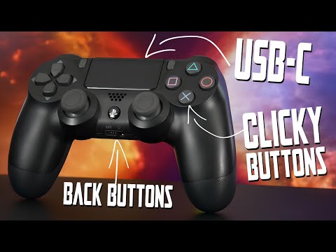 $100 PS4 Dualsense Edge DIY Project | 2 Paddles, Clicky Buttons, Triggers & Bumpers, USB-C
