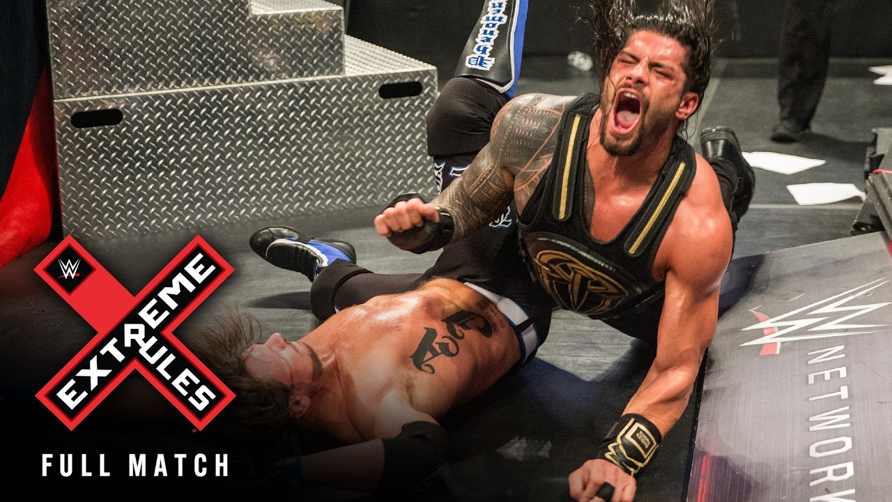 FULL MATCH: Roman Reigns vs. AJ Styles | WWE Title Extreme Rules Match: WWE Extreme Rules 2016