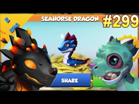 Seahorse Dragon Hatching + HALLOWEEN Dragons + Zombie Unlocking! - Dragon Mania Legends #299