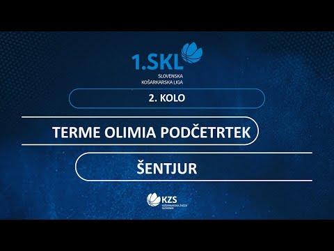 Terme Olimia Podčetrtek : Šentjur - 2. kolo - 1. SKL za moške - Sezona 2020/21