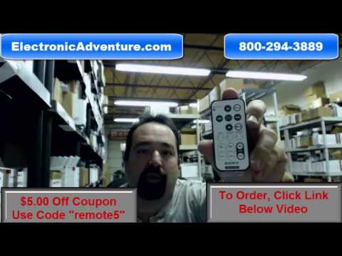 Original Sony RM-ANU009 Audio Remote Control (147997011)Coupon $5 Off -- ElectronicAdventure.com