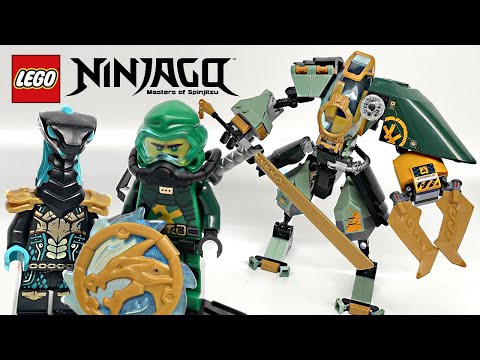 LEGO Ninjago Lloyd's Hydro Mech review! Season 15 Seabound set!