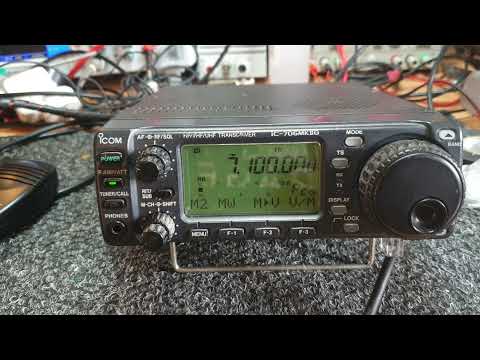 Does a Icom IC706MK2G head fit on an old IC706, lets find out. 🤔🤔🤔