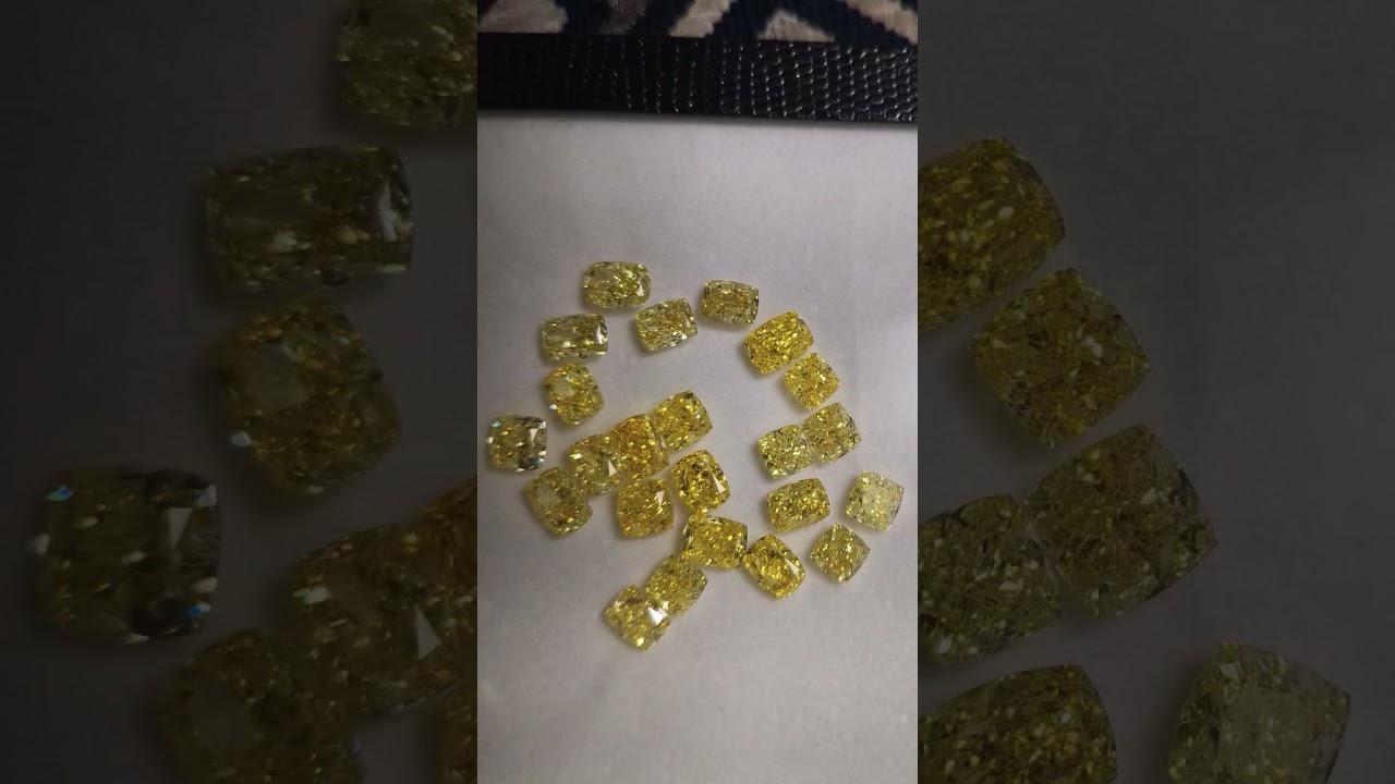 Yellow Lab-Grown Diamonds & Custom Layouts.