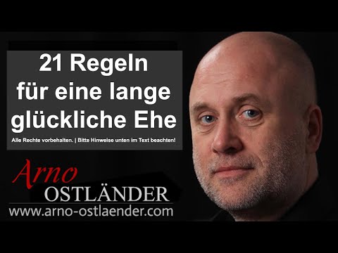 21 Regeln für eine lange glückliche Ehe