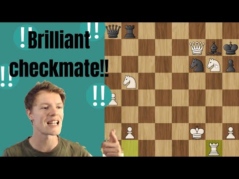 Best Ending To A Blitz Game!! A Beautiful Checkmate.