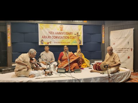 ACC's 15th Anniversary Concert  Madhuradhwani Nisha Rajagopalan Vocal