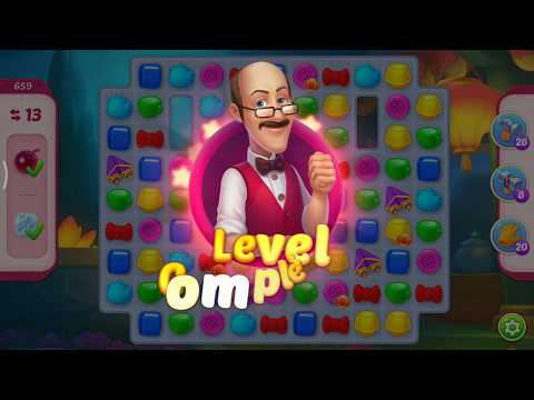 homescapes level 659 - super hard