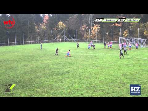 FV Burgberg vs. Türkspor Heidenheim: Das Tor zum 1:0