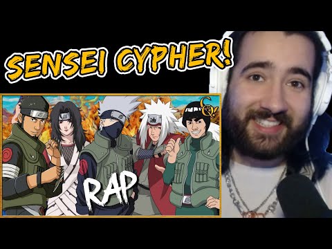 Shwabadi Reacts to KONOHA SENSEI CYPHER! ft. Shwabadi, VGRB, Nerdout! & More - Connor Quest!