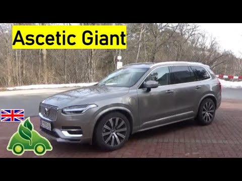 Volvo XC90 T8 Twin Engine Plug-In Hybrid - Real-life fuel economy test with empty battery