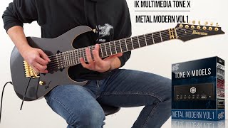 Video thumbnail for Tone X Models Pack | Modern Metal vol1 | Metal Demo (5 Amps Collection + Ibanez K7 20th) by ChoptonesOfficial