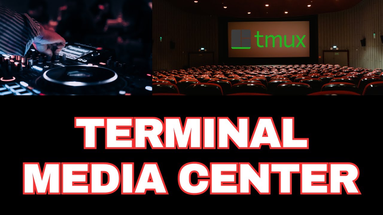 Terminal-Only Media Workflow with Tmux and MPV | No Browser Required