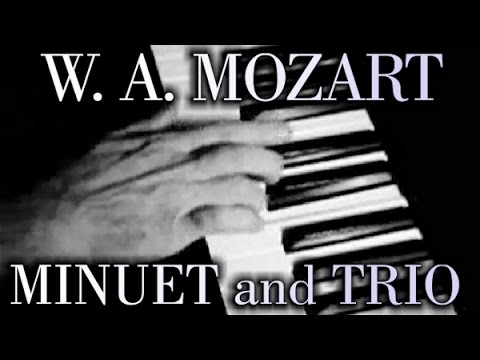 Wolfgang Amadeus MOZART: Minuet and Trio in G, K1