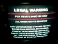 Opening To The Osterman Weekend 1984 VHS Damaged Tape