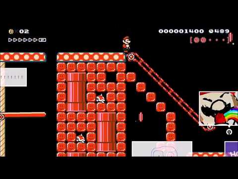 Super Mario Maker 2: Rainbow Rush Galaxy 2