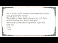 Geri King - Time Spoken Word Outro Lyrics