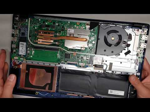 ASUS VivoBook 15 F512D Disassembly RAM SSD Hard Drive Upgrade Repair